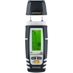 Laserliner 082.321A DampMaster Compact Plus Moisture Meter for Wood/Materials