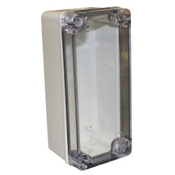 CamdenBoss CHDX6-226C X6 Series Polycarb Transparent Lid 180x80x85 IP66/67