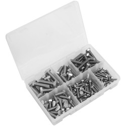 Sealey AB078SS Stainless Steel Setscrew Assortment M5-M10 150pc
