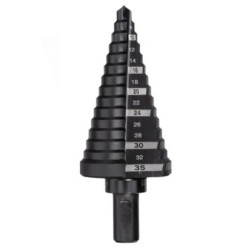 Wiertło wielostopniowe HSS M2 Ø4-39mm Ø9mm podtaczane trójstronnie (N-WW0439)