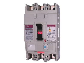 Wyłącznik mocy z zabezpieczeniem R-P 3P 32A 25kA EB2R 125/3L 32A 3P 004671502 ETI