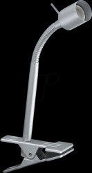 95426 Clip-on light Finja, GU10, flexible, silver