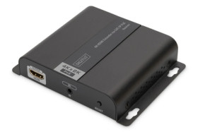 Przedłużacz/Extender HDMI IP/Cat.5/6/7 120m 4K 30Hz UHD PoE HDCP 1.4 IR audio (odbiornik) DS-55125