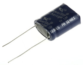 Superkondensator 1F 5V dc THT