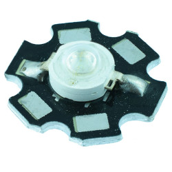 Green 3W Star High Power LED 150lm 140°