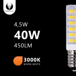 Żarówka LED E14 Corn 4.5W 230V 3000K 450lm Forever Light RTV003655