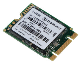 Dysk SSD MTE352T, 512 GB, PCIe NVMe Gen 3.0 x 2, wewnętrzny Nie, Transcend TLC -20 → +75°C