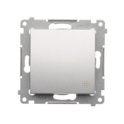 SIMON54 srebrny mat. DW7.01/43 Łącznik krzyżowy