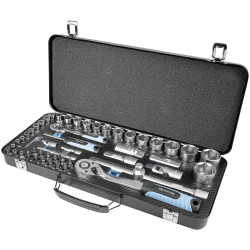 Br&#xFC;der Mannesmann Q25010 Bit Set CrV &amp; Blackened S2 Steel High Performance