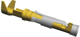Zacisk zagniatany Żeński TE Connectivity Type III+ 24AWG 0.2mm² Obudowy złączy serii CPC, G, M i Metrimate