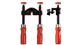 Ścisk Śrubowy Doczołowy Krawędziowy, 2 Wrzeciona