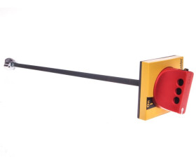 Napęd drzwiowy przedłużony czerwono-żółty z blokadą do INS40...160 LV428942