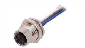 Gniazdo M12 5-Pin Żeńskie Kod A-Devicenet Canopen Przewody T4171110005-002