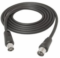 KAB08.01B Kabel TV-VIDEO długość 1.5m czarny