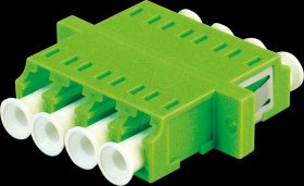 21170050 LC quad fibre-optic coupling, multi-mode