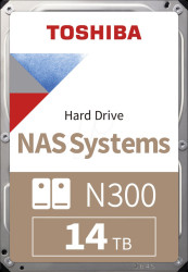 HDWG51EEZSTA 14TB Festplatte Toshiba N300 - NAS, retail