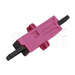 Adapter światłowodowy FO MM simplex E2000/UPC-E2000/UPC ericafiolet OM4 PFOT