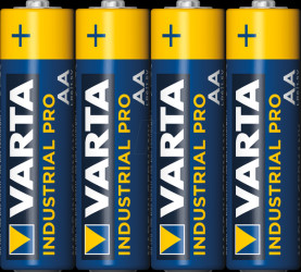 4006211354 VARTA Industrial, Alkaline-Battery, Mignon, 4 pc.