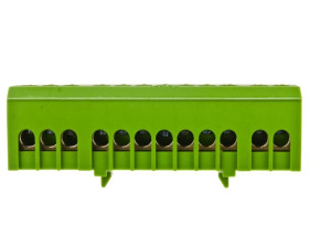 Zacisk ochronny izolowany na szynę MZOI-PE R33RA-01010104221