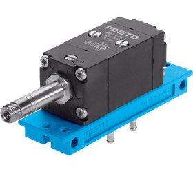 Pneumatyczny zawór elektromagnetyczny Festo 5/2 Monostabilne Elektryczny 8 bar 5 portowy MFH-5-PK-3-L