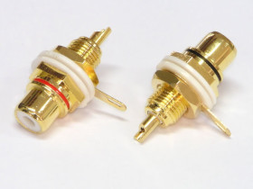 Gniazdo RCA do obudowy izolowane RG38 Vitalco