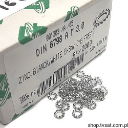 DIN6798A-M-3.0 PAD M3/6X3.2X0.4/DIN6798A PAD GROWERMET