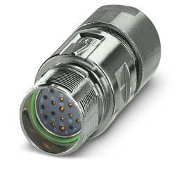 Złącze wielostykowe przemysłowe 19-pinowe M23 Montaż na kablu Gniazdo Phoenix Contact