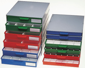 Regał szufladkowy, 320mm x 352mm x 265mm, Licefa