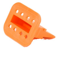 Blokada klinowa Deutsch DT Zaczep typu wedgelock Złącza samochodowe