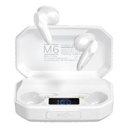 Słuchawki Bluetooth K&M M6 białe Kruger&Matz bezprzewodowe