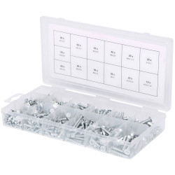 KS Tools 970.0430 Wood Screws Assortment, 550 Pcs