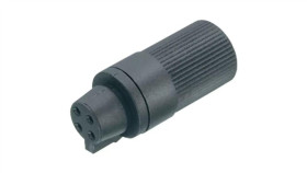 09 9764 00 04 Złącze: Okrągłe 719 60V Pin: 4 Wtyk Żeńskie Lutowanie 3A Ip40