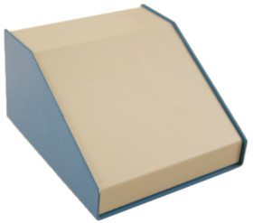 Aluminum enclosure, (L x W x H) 189 x 254 x 107 mm, blue, IP31, 1456KG4WHBU