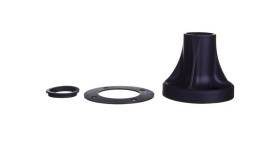 Cokół Mocujący Tworzywo Czarny Poziomy Xvbz01