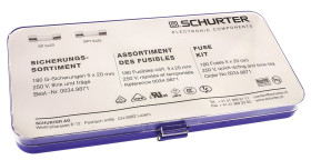 Zestaw bezpieczników Bez możliwości resetowania Bezpieczniki SP, bezpieczniki SPT Schurter