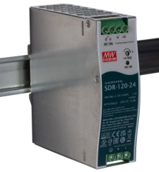 Zasilacz szyny DIN U wy 24V dc I wy 5A U we 88 → 264V ac MEAN WELL 120W impulsowy