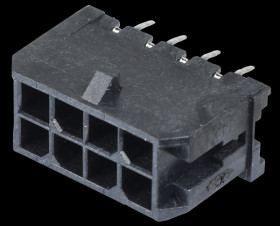 43045-0812 Molex pin header - Micro-Fit - 2x4-pin - connector