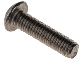 Śruba imbusowa M5 długość 20mm Gniazdo sześciokątne wypukłe Stal nierdzewna RS PRO