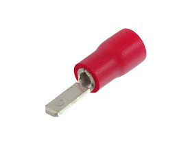 Konektor izolowany 2.8mm/0.5mm męski wsuwka (100szt.)