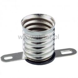 Oprawka żarówki E10 z końcówkami do lutowania