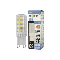Żarówka LED G9 5W 6500K 480lm EC20747 EcoLight