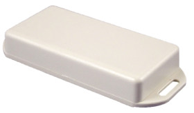 Obudowa ABS szerokość zew. 40 mm długość zew. 80 mm wys. zew. 15 mm Hammond IP54 Szary