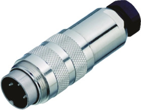 Złącze wielostykowe przemysłowe 3-pinowe M16 Montaż na kablu Wtyczka binder