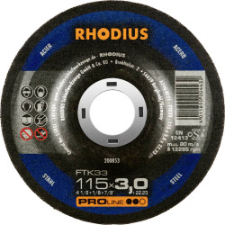 Rhodius 200853 Cutting disc 115 mm Steel Abrasives