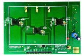 Zestaw badawczo-rozwojowy – zarządzanie zasilaniem Power Integrations Falownik 3-fazowy Układ referencyjny Silnik BLDC