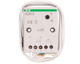 Automat zmierzchowy z zewnętrzną sondą hermetyczną 2-1000lx 12V 16A AZH-S-12V