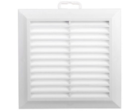 Kratka wentylacyjna 137x137mm biała T40