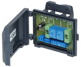 Moduł konfigurowalnych przekaźników przełącznych 2 wyjścia 10-16VDC 2x10A(max), 30VDC/50VAC (max) wyjście 2xNO/NC PK2-12-PWT