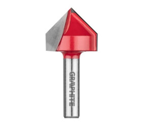 Frez do rowków typu V HM 25,4x25,4mm trzpień 8mm 56H210