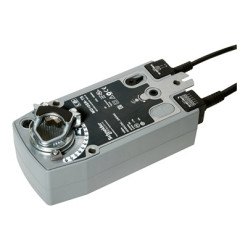 Siłownik przepustnic powietrza 24 → 240 V Wyłącznik Sprężynowy mechanizm powrotny 1Nm 2m²